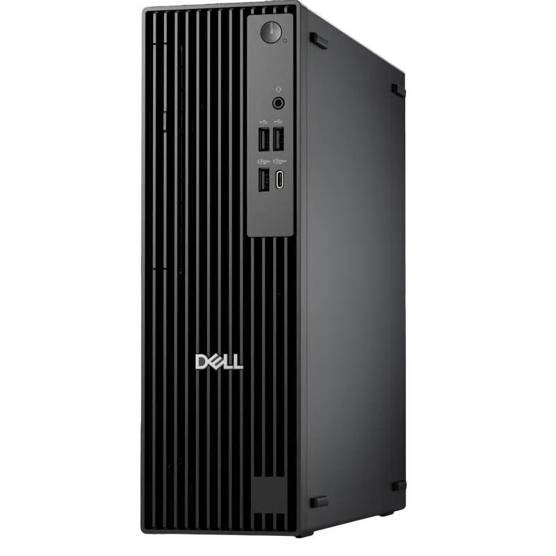 Sistem desktop PC DELL Dell Pro Slim QCS1250, SFF, Intel Core i3-14100, 8GB/512GB, Grafică Intel UHD, Linux Ubuntu