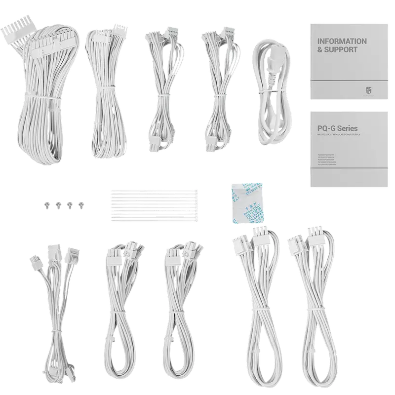 Sursă Alimentare PC Deepcool GamerStorm PQ1000G WH, 1000W, ATX, Complet modular