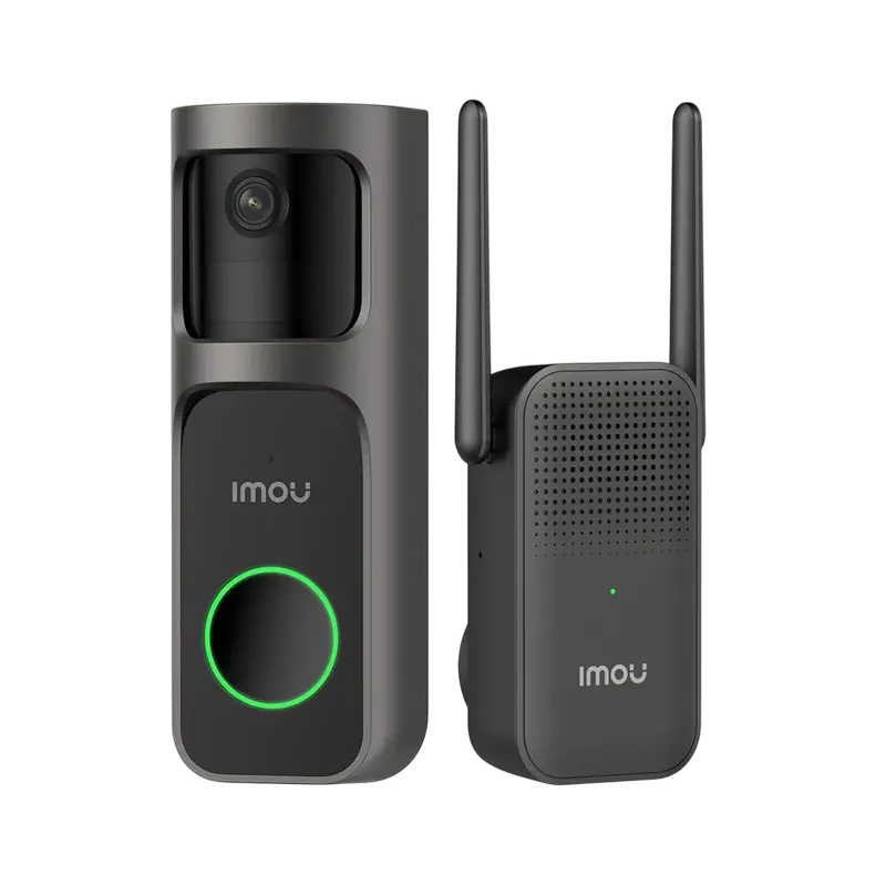 Sonerie video IMOU Doorbell 2S Kit, Negru