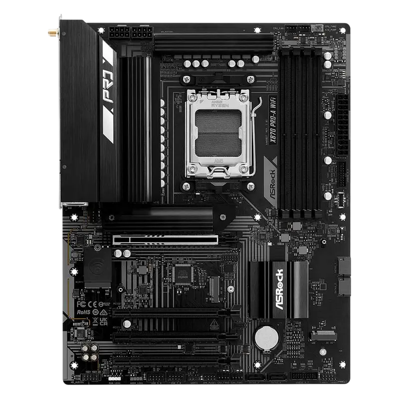 Placă de bază ASRock X870 PRO-A WIFI, AM5, AMD X870, ATX