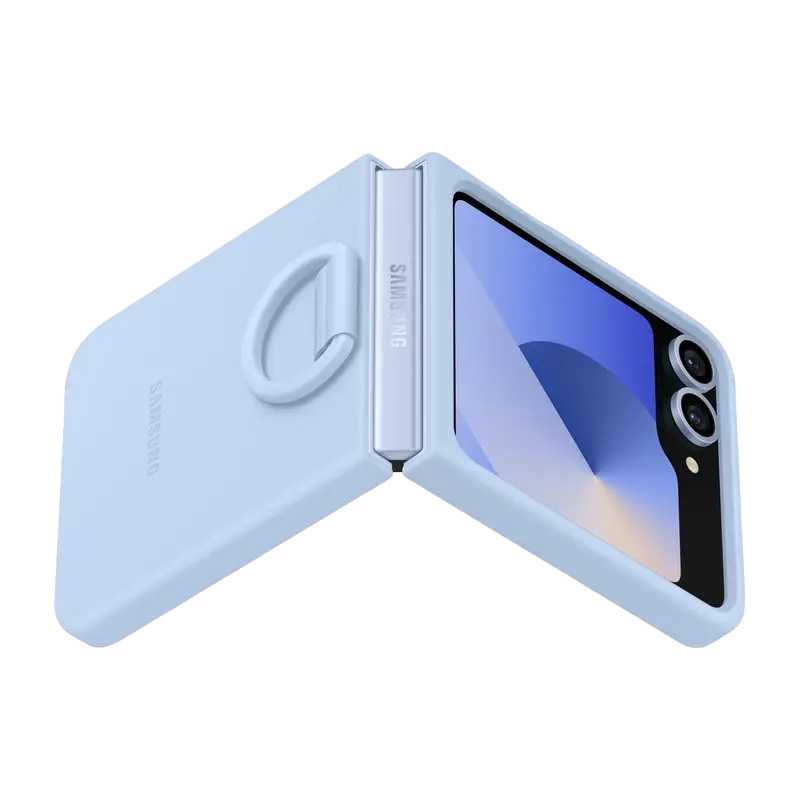Husa Samsung Silicone Case Flip 6, Albastru