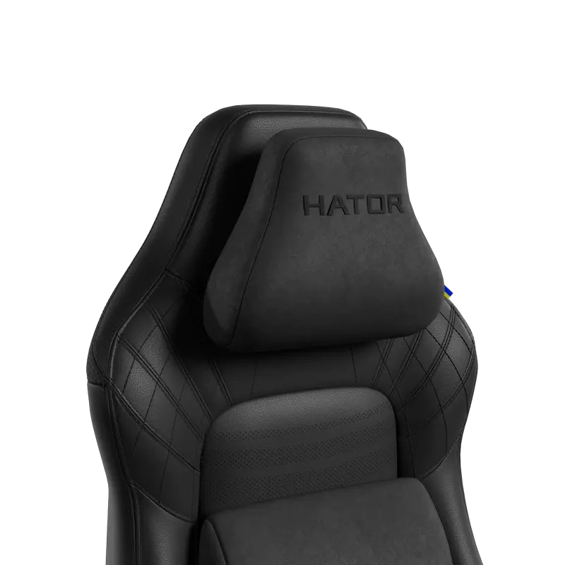Scaun Gaming HATOR Darkside 3L Pro, PU Piele, Negru