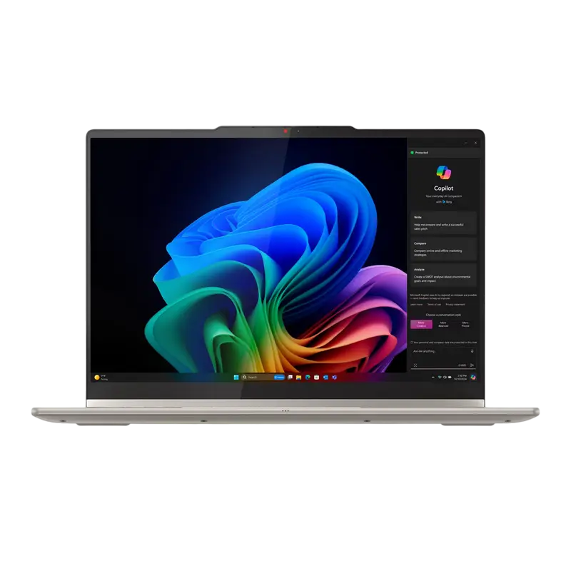 Ноутбук 14" Lenovo Yoga 7 2-in-1 14APK10, Seashell, AMD Ryzen AI 5 340, 24Гб/1024Гб, Без ОС