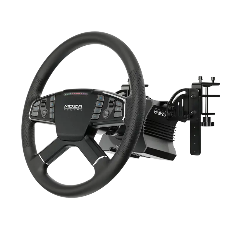 Volan Gaming MOZA Trucking Bundle, Negru