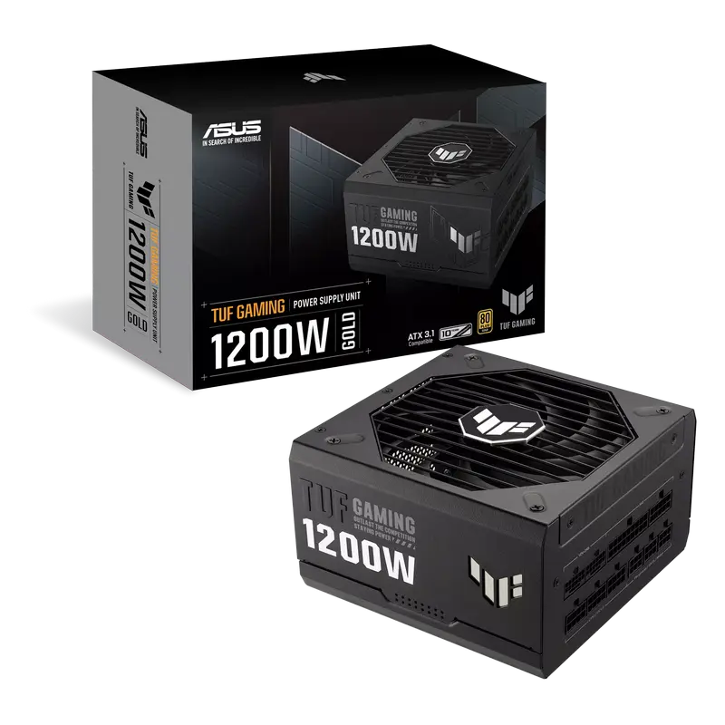 Sursă Alimentare PC ASUS TUF GAMING 1200W GOLD, ATX, Complet modular