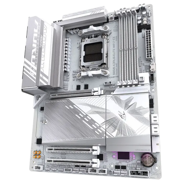 Placă de bază Gigabyte B850 A ELITE WF7 ICE, AM5, AMD B850, ATX