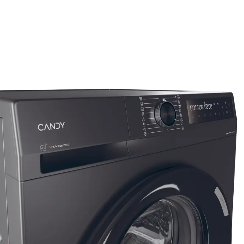 Mașină de spălat Candy BR 410B8G-S, 10kg, Gri