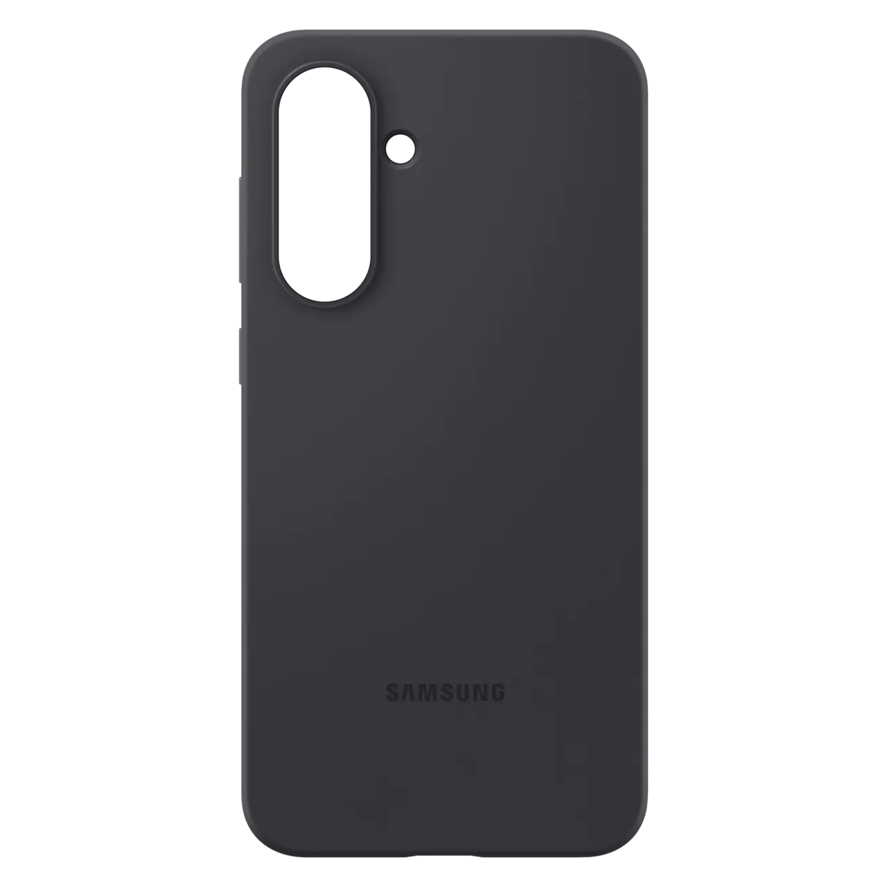 Husă Samsung Silicone Cover pentru Galaxy A36, Negru