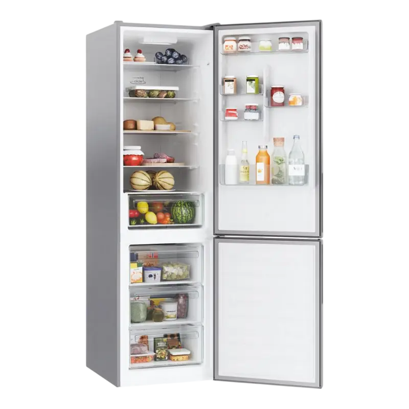 Frigider Candy CCE3T620ES, Argintiu