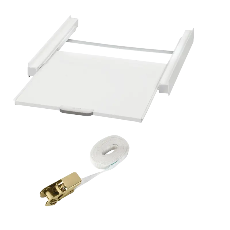 Kit montare verticala pentru uscatoare Xavax 111363,  Alb