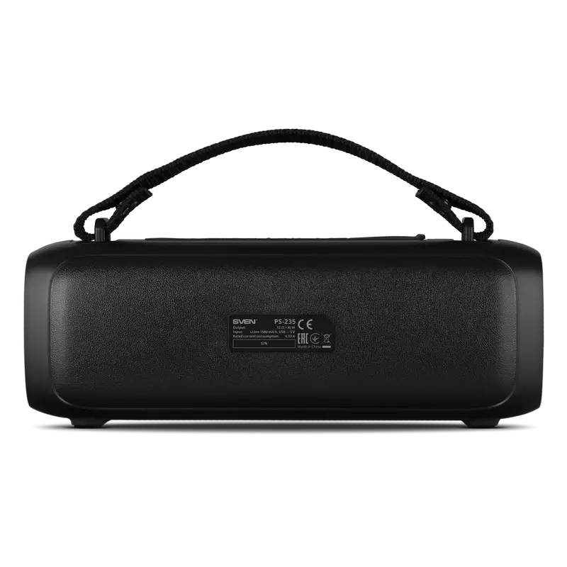 Boxă portabilă SVEN PS-235, Negru