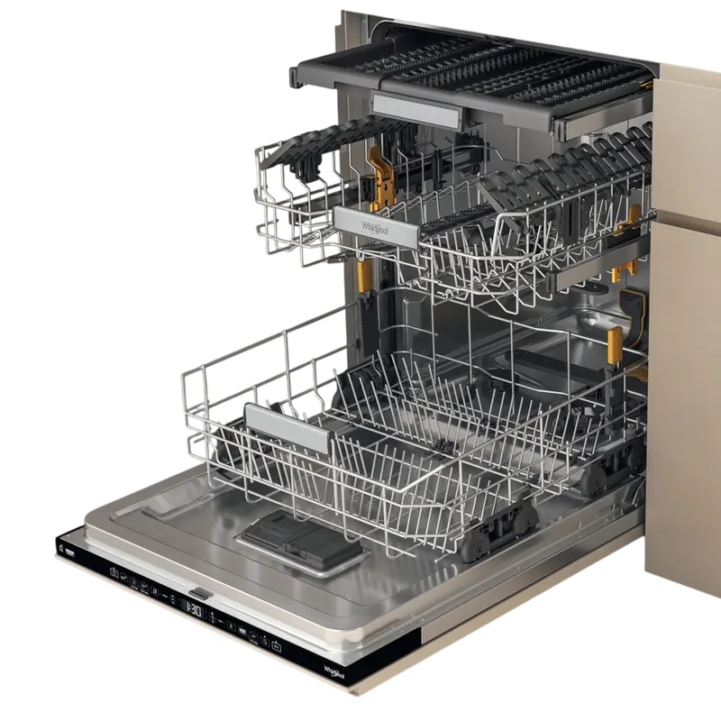 Mașină de spălat vase Whirlpool W7I HT40 T, Negru