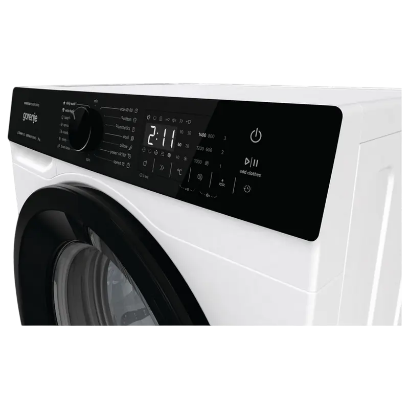 Mașină de spălat Gorenje WNHA74SASEU, 7kg, Alb