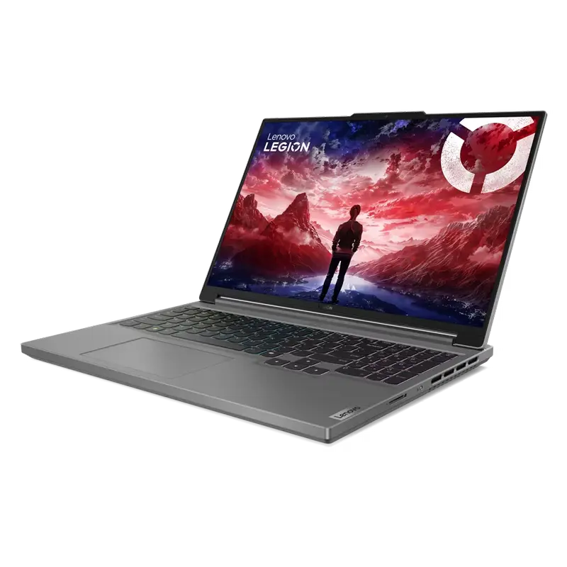 Laptop Gaming 16" Lenovo Legion Slim 5 16AHP9, Luna Grey, AMD Ryzen 7 8845HS, 32GB/1024GB, Fără SO