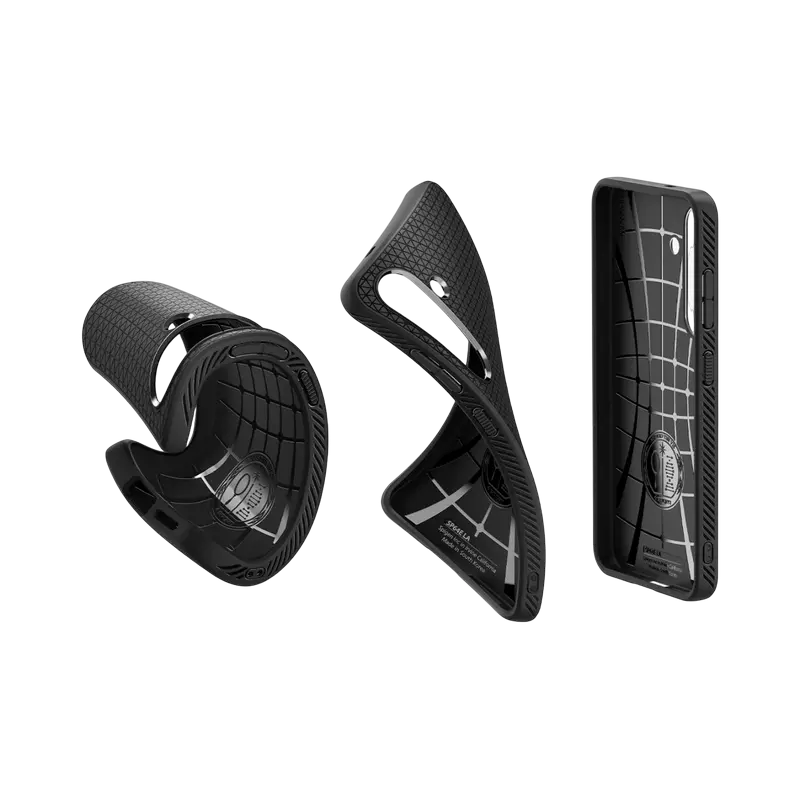 Husa Spigen Liquid Air pentru Samsung Galaxy S25+, Negru mat