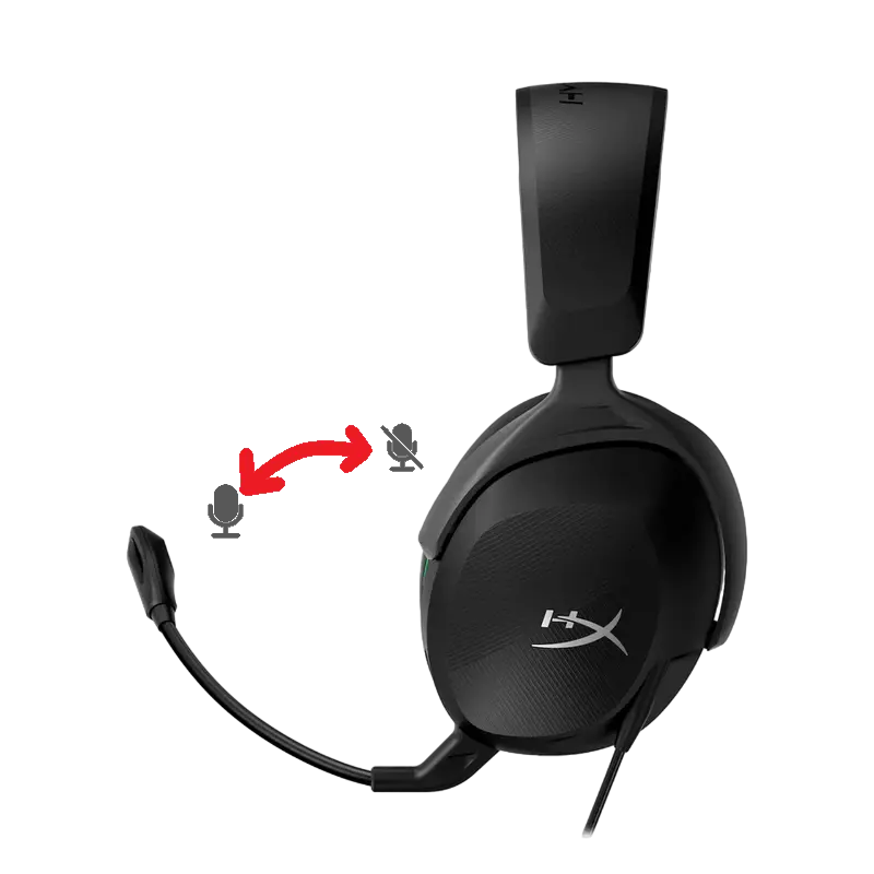 Căști gaming HyperX CloudX Stinger 2 Core, Cu fir, Negru