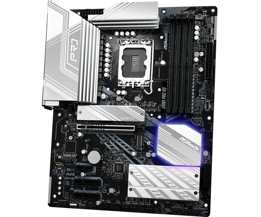 Placă de bază ASRock Z890 PRO RS, LGA1851, Intel Z890, ATX