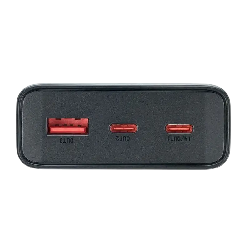 Încărcător portabil Rivacase VA1022, 20000mAh, Gri