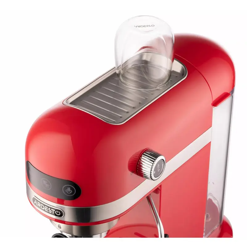 Кофеварка рожковая Ardesto YCM-E1501, 1350Вт, Красный