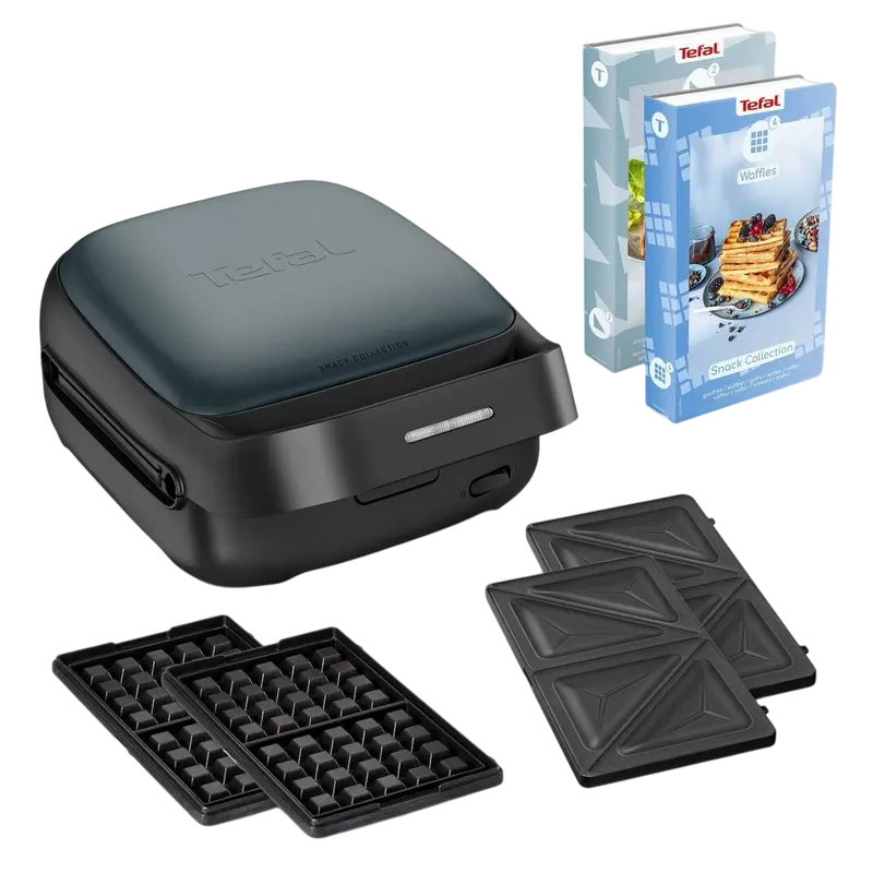 Aparat pentru sandwich Tefal SW862BF0, Negru