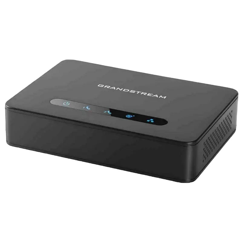 Купить  VoIP оборудование - VoIP-маршуризатор  Grandstream HT812 v2, Черн..