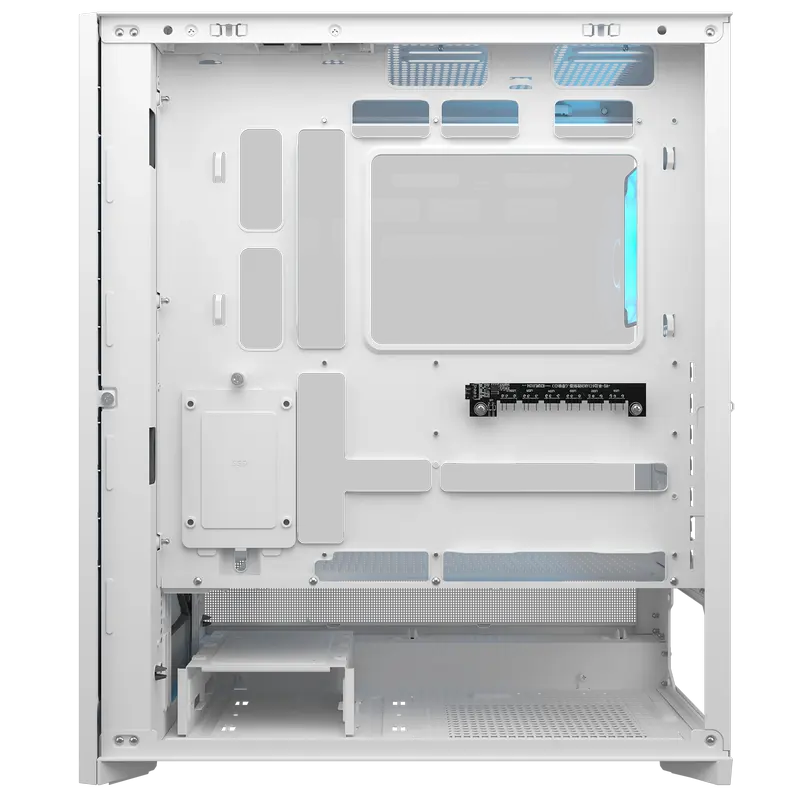 Carcasă PC Cougar Airface 180, Midi-Tower, Fără PSU, Alb