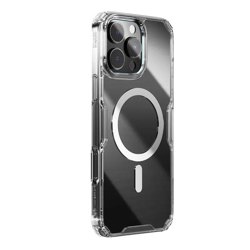 Husa Nillkin iPhone 16 Pro Max - Nature TPU Pro Magnetic, Transparent