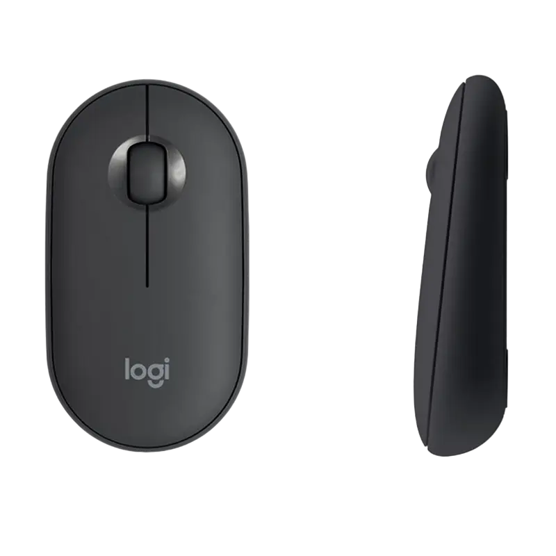 Set Tastatură + Mouse Logitech MK470, Fără fir, Grafit