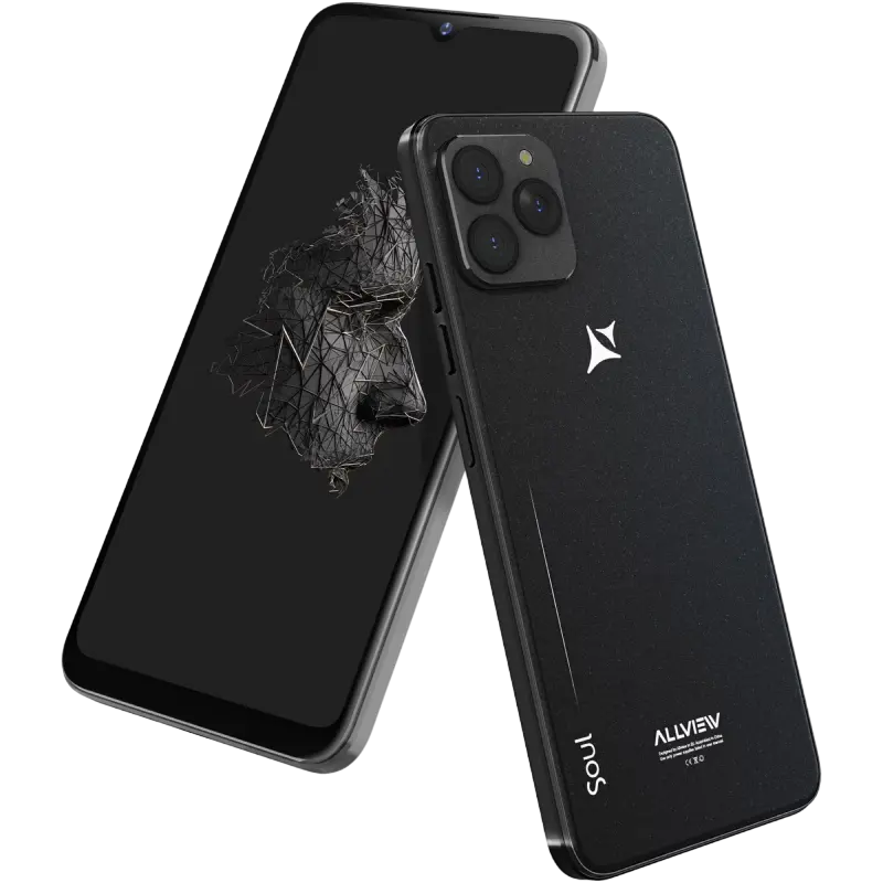 Smartphone Allview Soul X10, 6GB/128GB, Black Sparkle