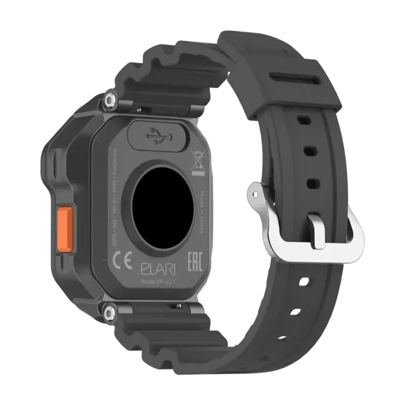 Ceasuri pentru copii Elari KidPhone Techno 4G, 44mm, Negru