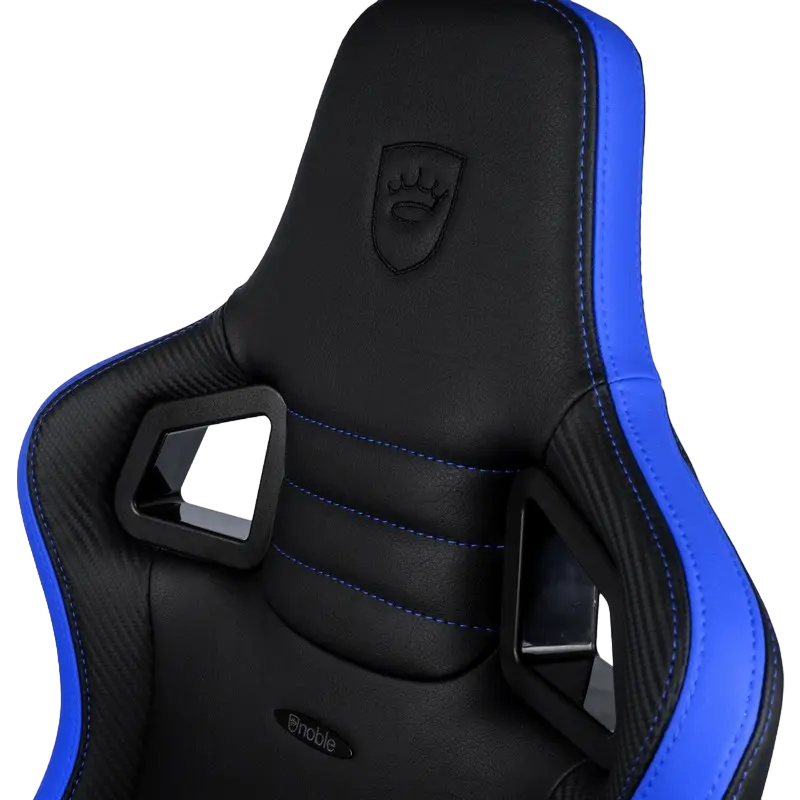 Scaun Gaming Noblechairs Epic, PU Piele, Negru | Albastru