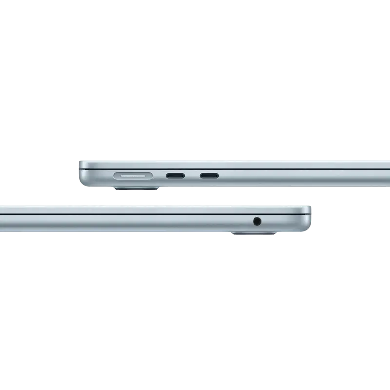 Laptop 13,6" Apple MacBook Air A3240, Sky Blue, M4 with 10-core CPU and 10-core GPU, 24GB/512GB, macOS Sequoia