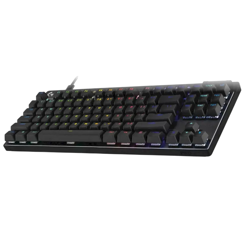 Клавиатура Logitech G Pro X TKL Rapid, Проводное, Чёрный