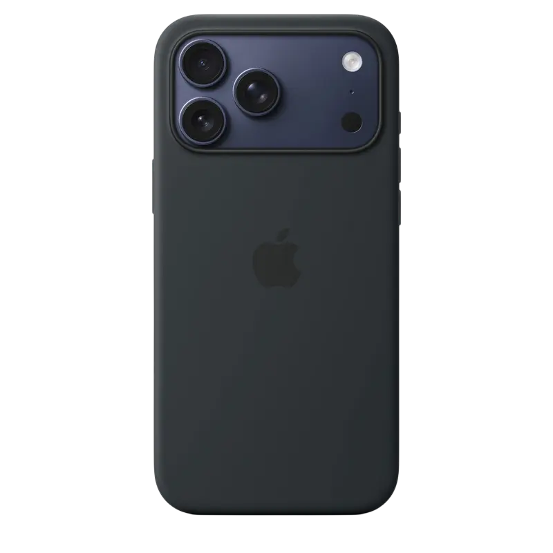 Husă Apple iPhone 17 Pro Max Silicone Case with MagSafe, Negru