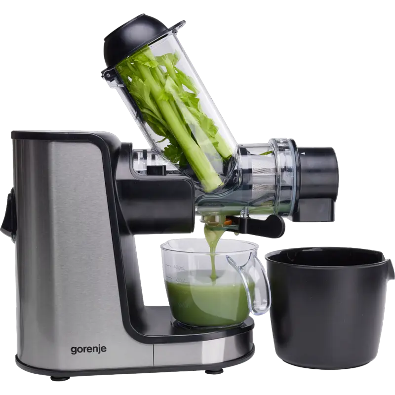 Storcător de fructe și legume Gorenje JC200BE, Gri | Negru