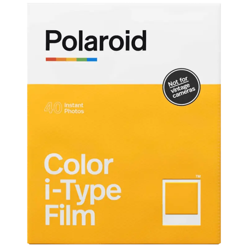 Hârtie foto Polaroid Color Film pentru i-Type, 40 buc