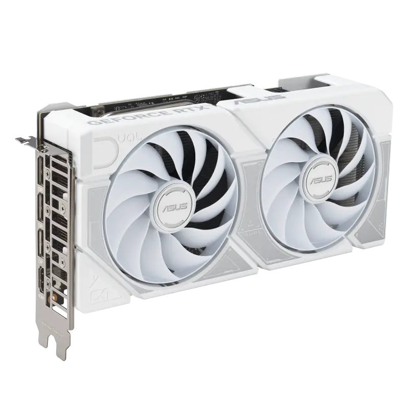 Placă video ASUS DUAL-RTX5060TI-O16G-WHITE, 16GB GDDR7 128bit