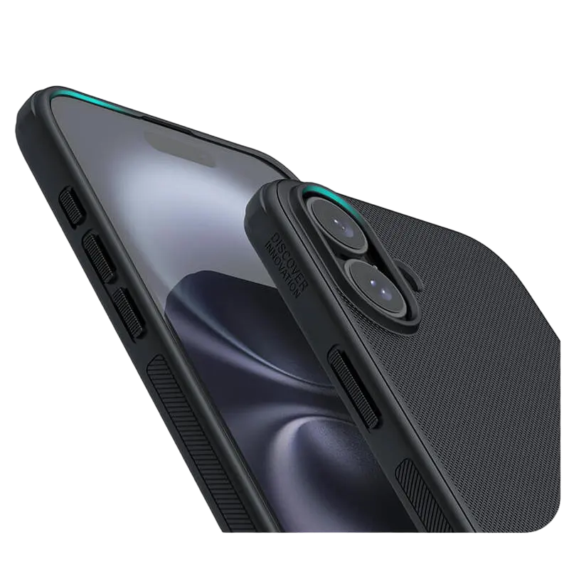 Husa Nillkin iPhone 16 Plus - Super Frosted Shield Pro Magnetic, Negru