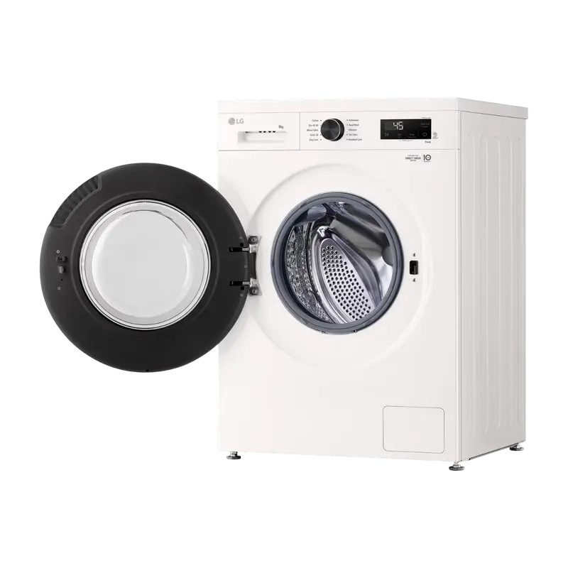 Mașină de spălat LG F4X1009NWK, 9kg, Alb
