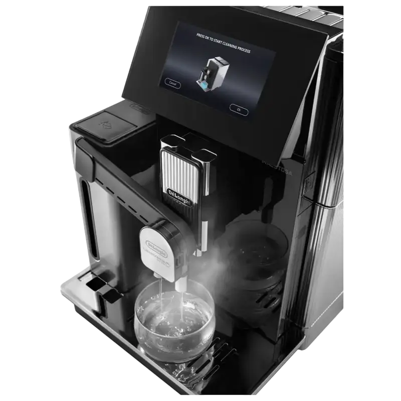 Aparat de cafea DeLonghi EPAM 960.75 GLM, Argintiu | Negru