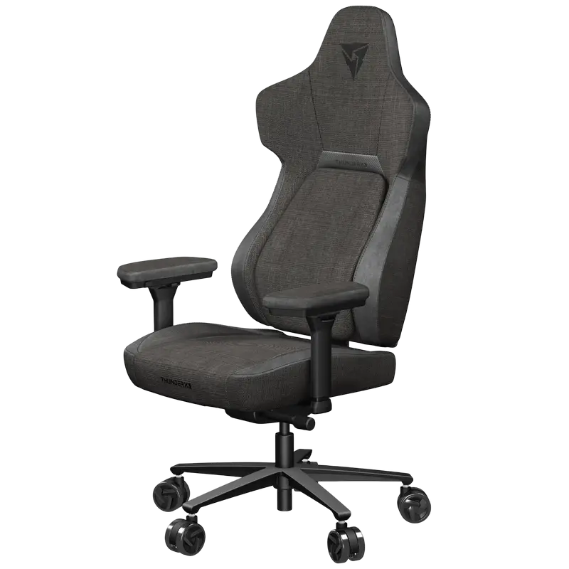 Scaun de gaming ThunderX3 Core Smart Loft, Plasă ventilată, Gri închis