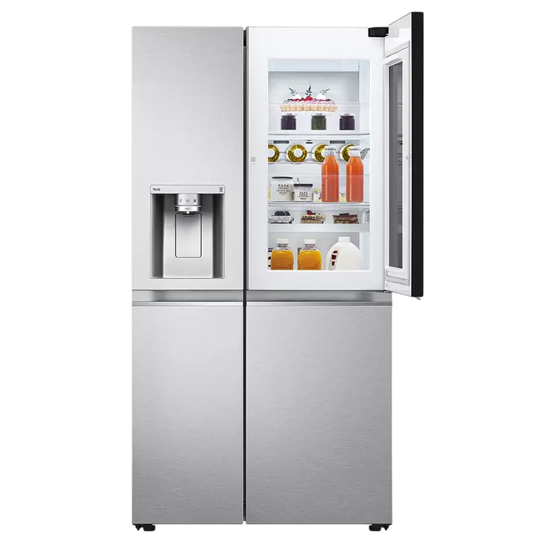 Frigider LG GSXV91MBAE, Argintiu