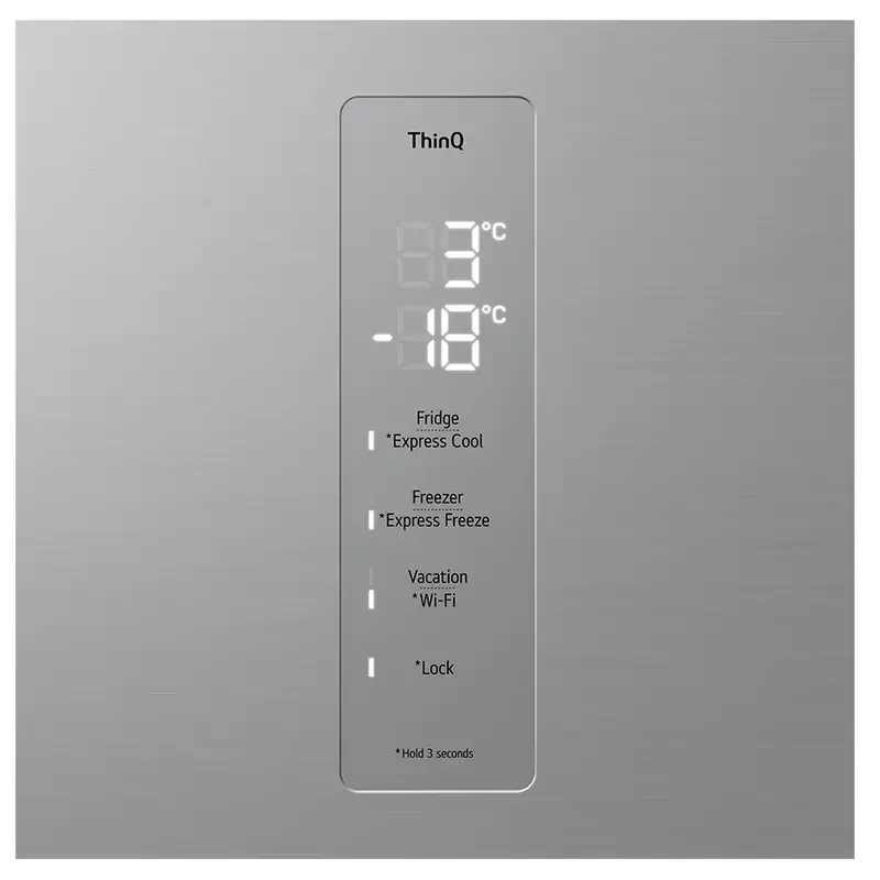 Frigider LG GBV7270CPY, Argintiu