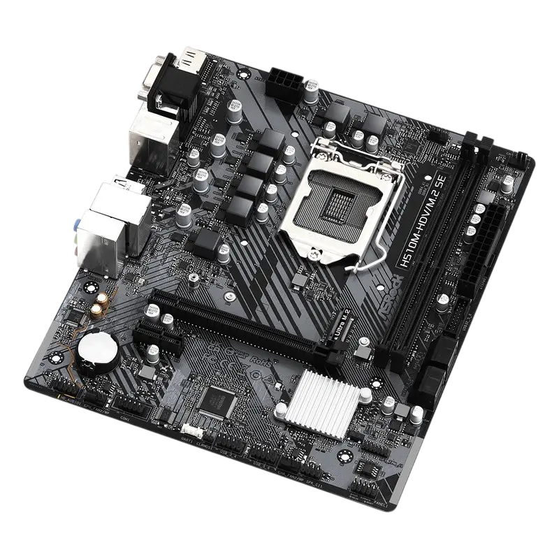 Материнская плата ASRock H510M-HDV/M.2 SE, LGA1200, Intel H470, Micro-ATX