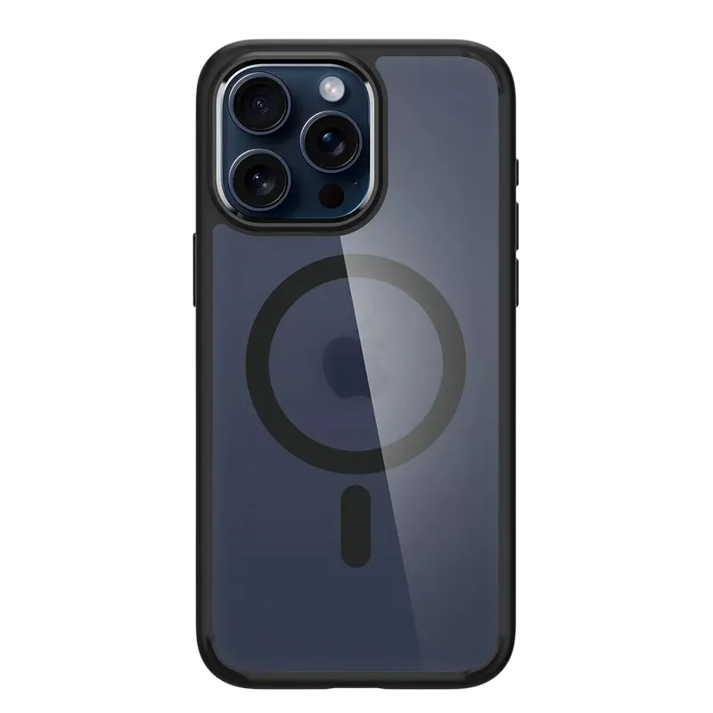 Husa Spigen iPhone 15 Pro Ultra Hybrid Mag, Frost Black