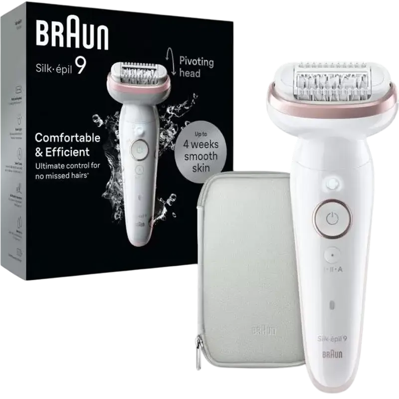 Epilator Braun SES9000, Alb