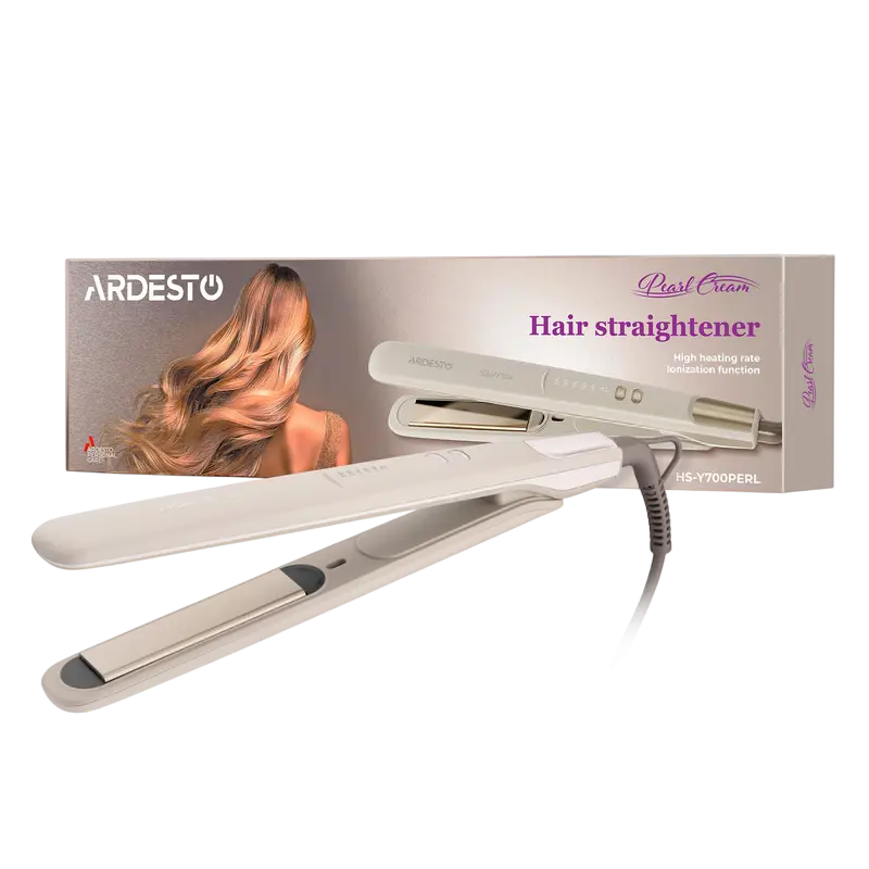 Placă de îndreptat părul Ardesto HS-Y700PERL, Bej