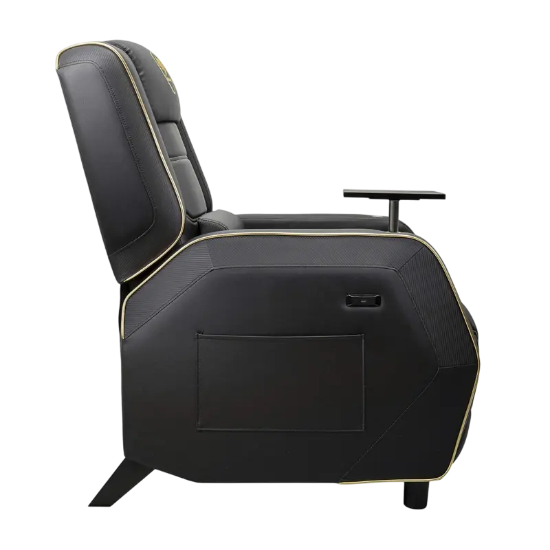 Scaun Gaming Cougar Ranger Pro Royal, PVC Piele, Negru | Auriu