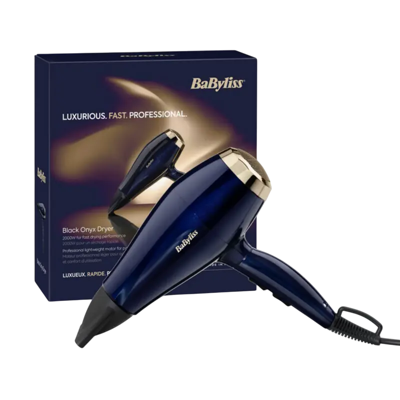 Uscător de păr BaByliss 5911E, 2000W, Albastru