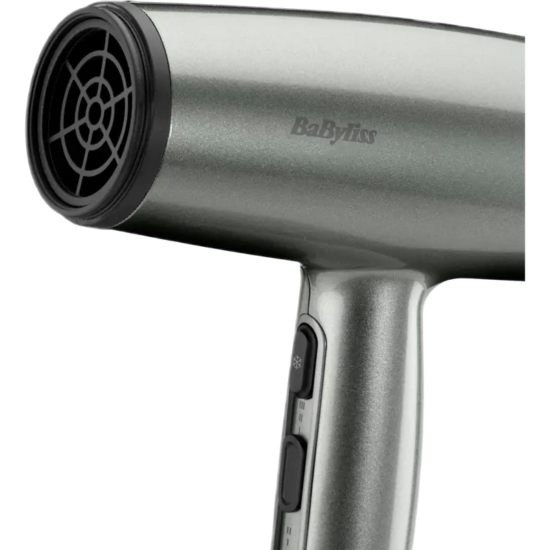 Uscător de păr BaByliss D581E, 2100W, Gri
